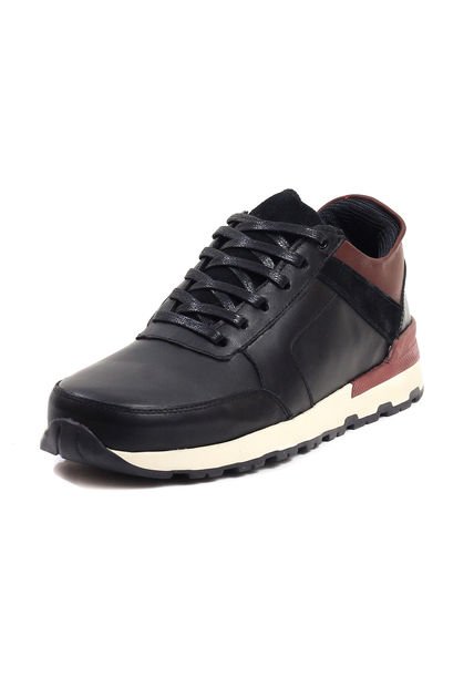 Tenis Cuero Negro VillabonR VO-3030