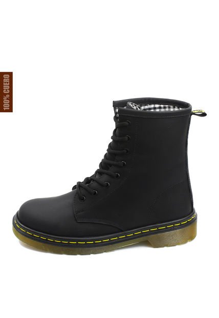 Botas Cuero Negro VillabonR VDM-6040