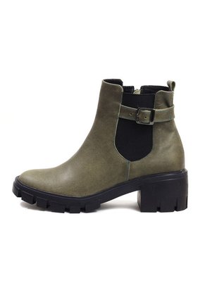 Bot\u00edn Cuero Mujer VillabonR VSH-5333 Verde