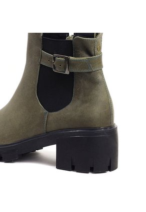 Bot\u00edn Cuero Mujer VillabonR VSH-5333 Verde