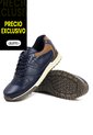 Tenis Cuero Hombre Azul VillabonR VA-3009 de VillabonR