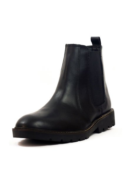 Botín Cuero Negro VillabonR VSH-5007