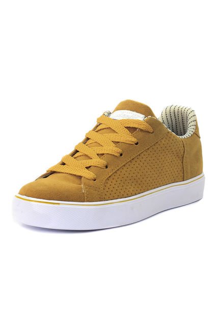 Tenis Mujer Mostaza VillabonR VTV-7050
