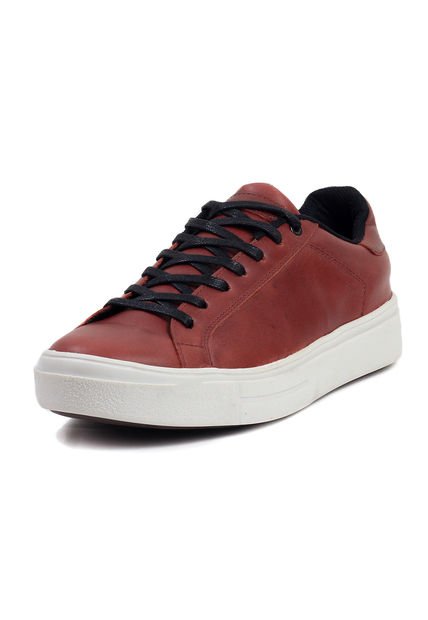 Tenis Cuero Rojo VillabonR VT-3017