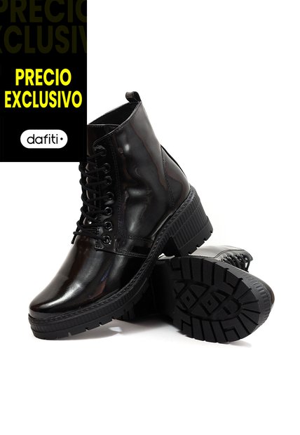 Botín Charol Negro VillabonR VRB-3025