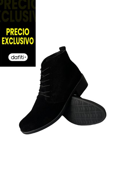 Botín Cuero Negro VillabonR VRB-3105