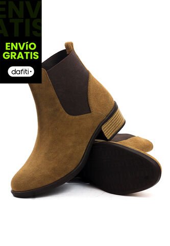 Botín Cuero Café Claro VillabonR VSH-5332 VillabonR