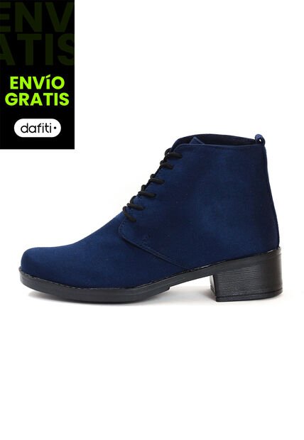 Botín Cuero Azul VillabonR VRB-3103