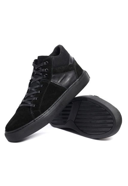 Teni Bota Moda Cuero Hombre Negro VillabonR VF-3032