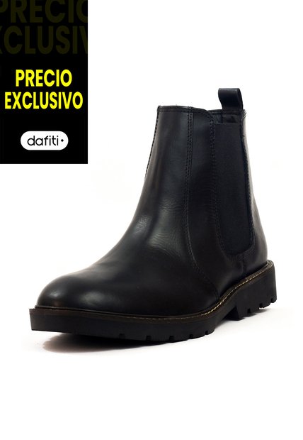 Botín Cuero Negro VillabonR VSH-5007