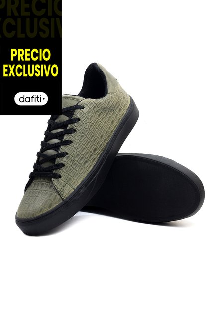 Tenis Cuero Verde VillabonR VT-3016