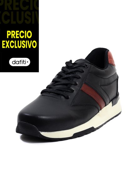 Tenis Cuero Negro VillabonR VA-3011