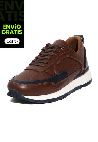 Tenis Cuero Café VillabonR VTS-8041 VillabonR