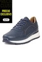 Tenis Cuero Azul VillabonR VTM-8037 de VillabonR