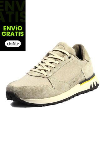 Tenis Moda Cuero Hombre Negro VillabonR VK-3031 VillabonR