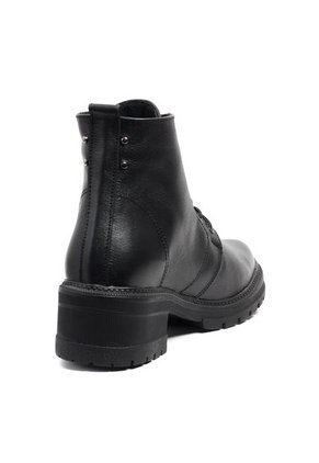 Botines Cuero Mujer Negro VillabonR VRB-3035