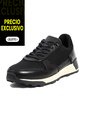Tenis Moda Cuero Hombre Negro VillabonR VK-3030 de VillabonR