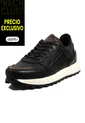 Tenis Cuero Hombre Negro VillabonR VD-3032 de VillabonR