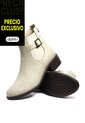 Botines Cuero Mujer Beige VillabonR VSH-5330 de VillabonR