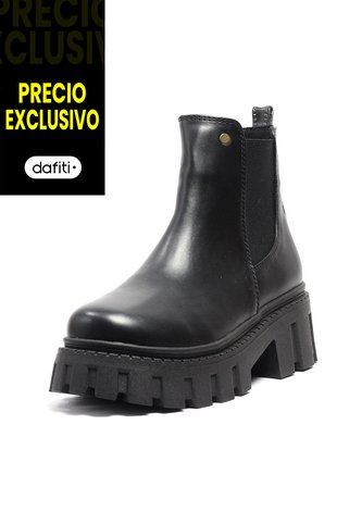 Botines Para Mujer Negro VillabonR VBA-5738 VillabonR