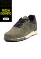 Tenis Hombre Cuero Verde VillabonR VA-3010C-A de VillabonR
