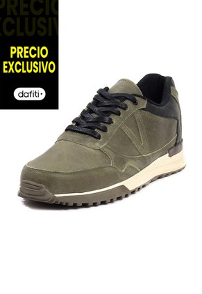 Tenis Hombre Cuero Verde VillabonR VA-3010C-A