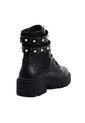 Botas Cuero Mujer Negro VillabonR VDM-5057 Correas Taches de VillabonR