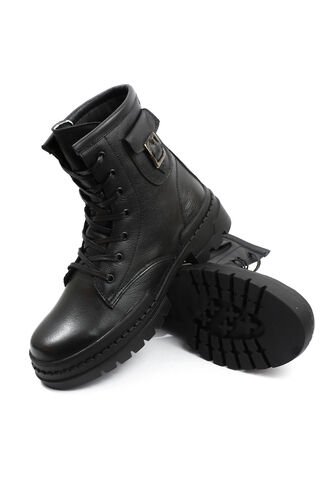 Botas Cuero Mujer Negro VillabonR VDM-5055 VillabonR