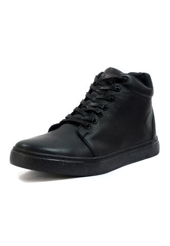 Tenis Cuero Negro VillabonR VTB-3055 VillabonR