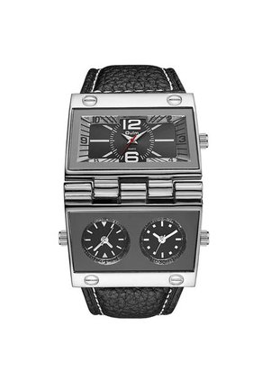 Reloj OULM 9525 Multi Analogo Tablero Negro - Negro