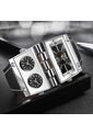 Reloj OULM 9525 Multi Analogo Tablero Negro - Negro de Vintage Accessories