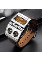 Reloj OULM 9525 Multi Analogo Tablero Cafe - Cafe de Vintage Accessories