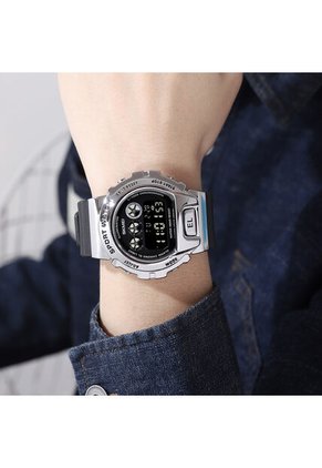 Reloj Skmei 1905 Digital Carcasa Plata - Negro