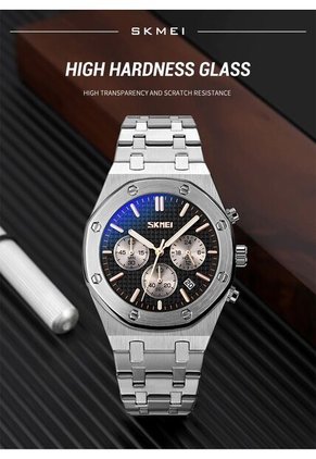 Reloj Skmei 9296 Cronógrafo - Plata