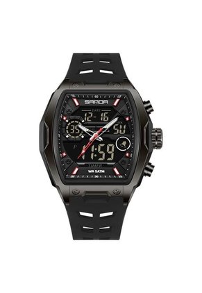 Reloj Hombre Sven 6235 Dual Time - Negro
