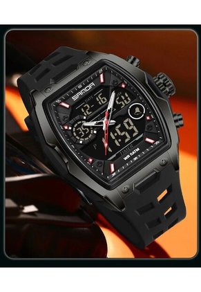 Reloj Hombre Sven 6235 Dual Time - Negro