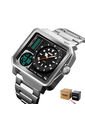 Reloj Skmei 1392 Dual Time - Plata de Vintage Accessories