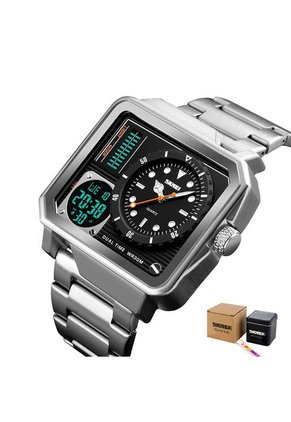 Reloj Skmei 1392 Dual Time - Plata