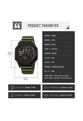Reloj Deportivo Skmei 2355 - Verde