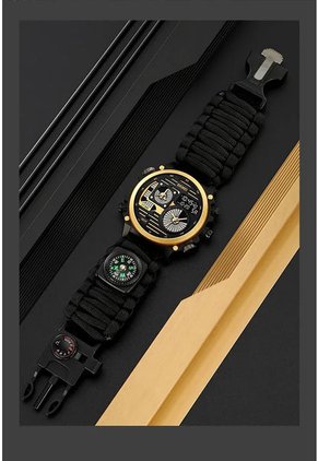 Reloj S-Shock Skmei Supervivencia 2202 - Negro