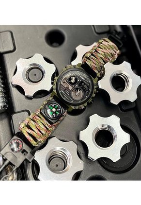 Reloj S-Shock Skmei Supervivencia 2202 - Camuflado