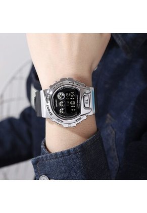 Reloj Skmei 1905 Digital Carcasa Plata - Negro