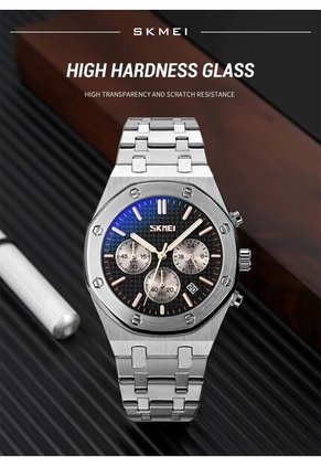 Reloj Skmei 9296 Cronógrafo - Plata