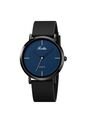 Reloj Scottie 2050 Minimalista Tablero Azul - Negro de Vintage Accessories