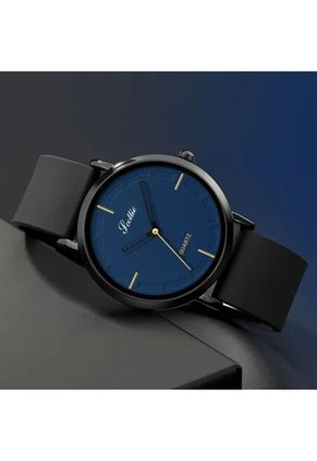 Reloj Scottie 2050 Minimalista Tablero Azul - Negro