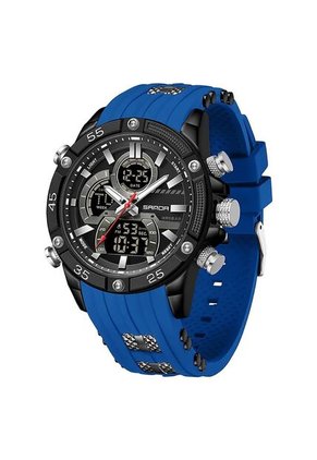 Reloj Hombre Sven 6162 Dual Time - Azul