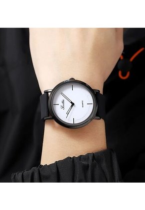 Reloj Scottie 2050 Minimalista Tablero Blanco - Negro