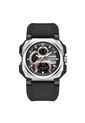 Reloj Hombre Sven 3356 Dual Time - Plata de Vintage Accessories