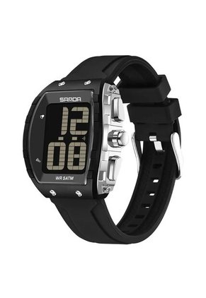 Reloj Hombre Sven 6222 Bisel Plata - Negro