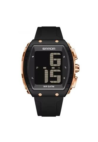 Reloj Hombre Sven 6222 Bisel Bronce - Negro Vintage Accessories